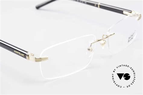 mont blanc men's eyeglass frames.